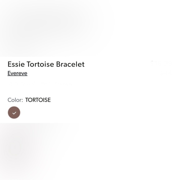 Evereve Essie tortoise bracelet size 7.5” - Picture 11 of 16